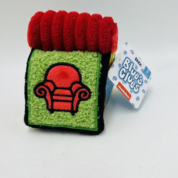 Bark Box Blue's Clues Small Handy Dandy Notebook Crinkle Squeaker New - Picture 1 of 3